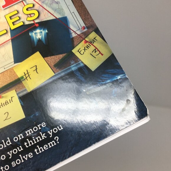 Brain Games Cold Case Puzzles Mental Exercises Softbound Spiralbound Book - Picture 3 of 9